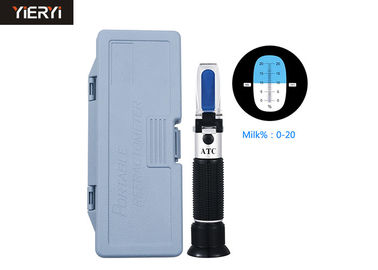 0-20% Melk/Suikerbrix Refractometer, Traditionele Handbediende Refractometer