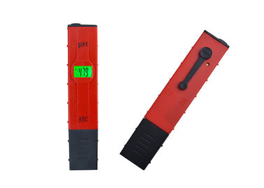 Rode Pentype Digitale PH Meter Lichtgewicht met Backlight-Temperatuurcompensatie