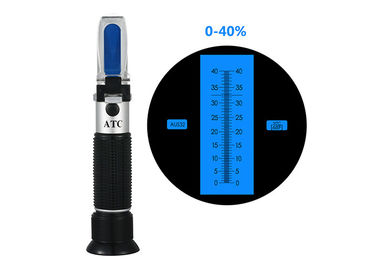 0-40% ATC van het Autoureum Draagbare Refractometer Duurzaam met zich het Regelbare Hand Concentreren
