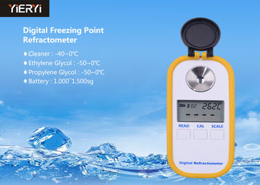 De Digitale Refractometer van de vriespuntzak voor de Temperaturenwaaier van de Autobatterij -40°C-0°C