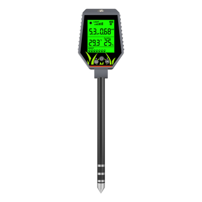 YIERYI 6 in 1 PH / EC / Vocht / zonlicht / luchtvochtigheid Digitale bodemanalysatormeter
