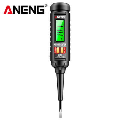 Digitale Spanningsmeter zonder contact met 12V tot 300V bereik, LCD-scherm en geluids-/lichtalarm