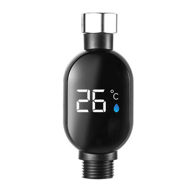 YIERYI Slimme Douchethermometer met LED Digitale Display en Kleurgecodeerde Temperatuurwaarschuwingen voor Badkamer Veiligheid Geen Batterij Nodig