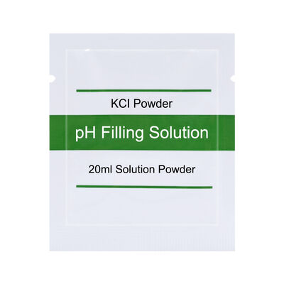 Hoge Zuiverheid KCl Poeder pH Vuloplossing 20ml voor pH Meter Kalibratie met OEM Aangepaste Ondersteuning