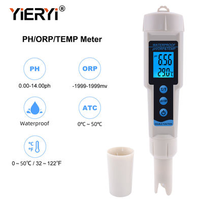 Het aquarium digitale pH meter/ORP van de Yieryi Hoge nauwkeurigheid meter met Temperatuur