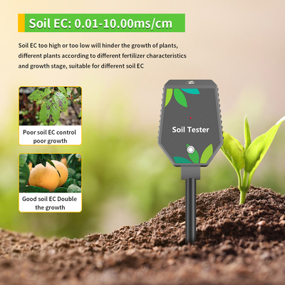 6 in 1 YIERYI Planten digitale bodemmeter met LCD-display