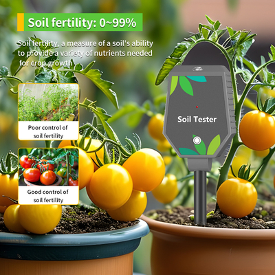 6 in 1 YIERYI Planten digitale bodemmeter met LCD-display