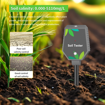 6 in 1 YIERYI Planten digitale bodemmeter met LCD-display