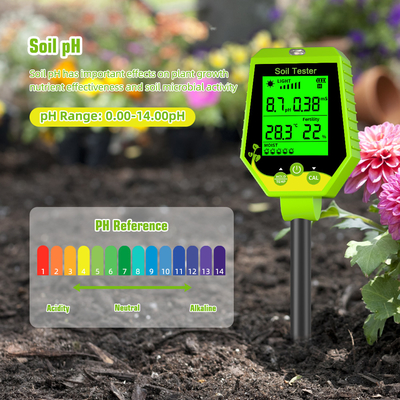 YIERYI Multifunctionele 6 in 1 digitale vochtmeter voor planten
