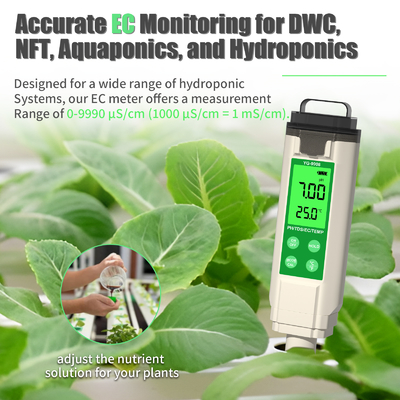 YiERYi YG-9908 4 in 1 waterkwaliteitstester PH / TDS / EC / Temperatuur Multifunctionele testpen met een hoog nauwkeurig draagbaar ontwerp