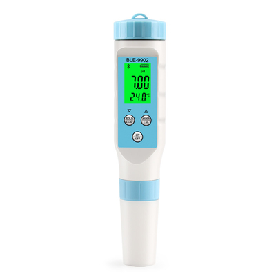 3-in-1-pH-meter met Bluetooth   Precieze EC- en temperatuurmeting voor waterkwaliteit in zwembaden, aquaria en hydroponics