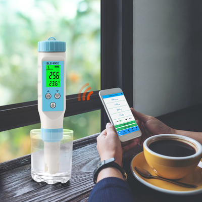 3-in-1-pH-meter met Bluetooth   Precieze EC- en temperatuurmeting voor waterkwaliteit in zwembaden, aquaria en hydroponics