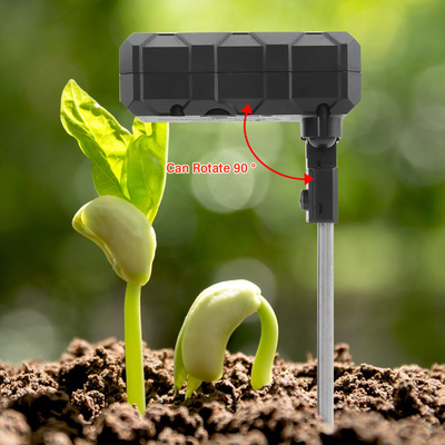 6-in-1 bodemdetector. PH, vocht, temperatuur, licht, vochtigheid, vruchtbaarheidstesten. Ideaal voor binnen-, buiten- en tuingebruik.