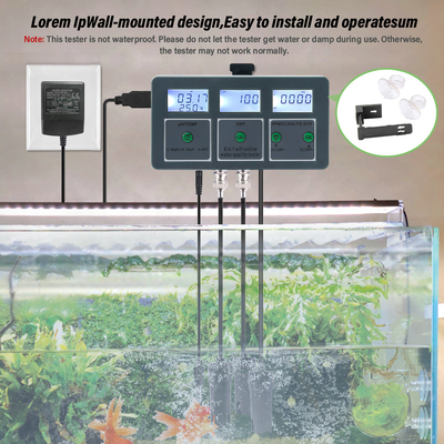 Hoge-precisie pH, EC, ORP, TDS meter Multi-functie water analysator Perfect voor thuis- en industrieel gebruik