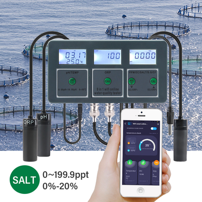 Real-time waterkwaliteitsbewaking perfect voor aquaria, landbouw, laboratoria en milieutests
