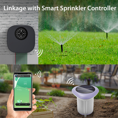 3 in 1 slimme zonnebodemsensor Real-time vocht-, temperatuur- en EC-detectie voor huishoudelijke en commerciële tuinbouw