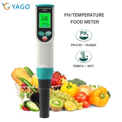 Draagbare pH- en temperatuurmeter voor bodem. Ideaal voor tuin, boerderij en kas.