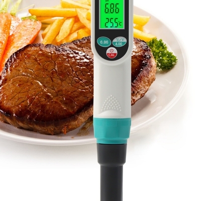 Draagbare pH- en temperatuurmeter voor bodem. Ideaal voor tuin, boerderij en kas.