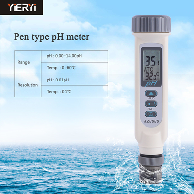 AZ8686 Hoogprecisie pH-meter  Draagbare waterkwaliteitsmeter voor thuis- en industrieel gebruik