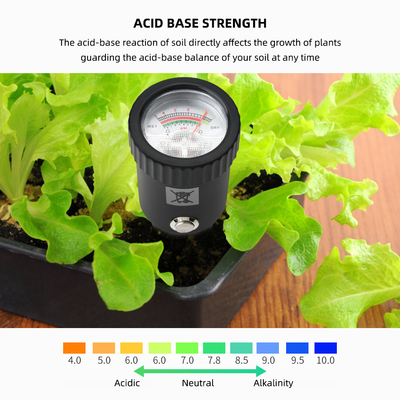 Premium bodem pH & vocht sensor   Fast, betrouwbaar & draagbaar voor tuin en boerderij gebruik