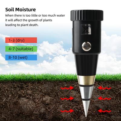 Ground Acidity & Moisture Measurement voor optimale plantengroei