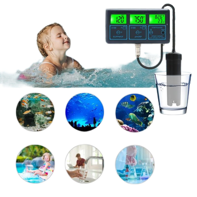 Verbeterde glaselektrode waterkwaliteitsmonitor     Precieze en gebruiksvriendelijke