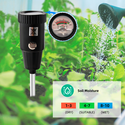 Slimme bodempH- en vochtmonitor - ideaal voor binnen- en buitenplanten