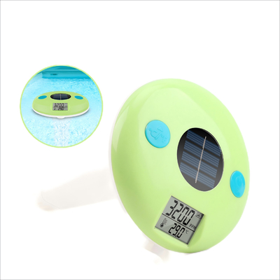 Hoge nauwkeurigheid Smart Solar Pool Monitor met LCD-display in lichtgroen
