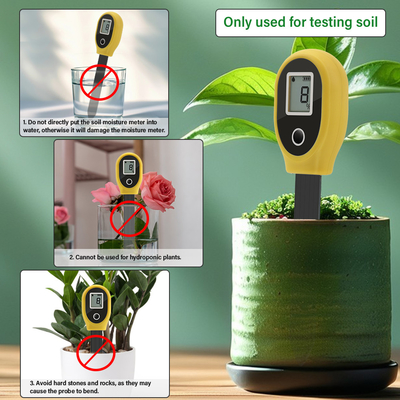 Indoor / Outdoor Plantenvochtigheidsmelder voor gezonde tuinieren