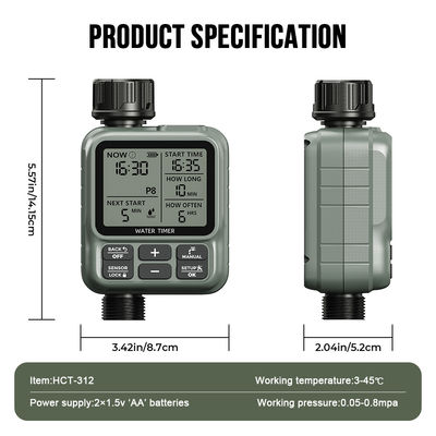 Buitenste slangtimer met regensensor Automatische waterregeling