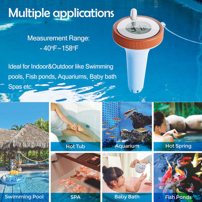 IP67 Floating Thermometer met LCD-scherm Geen Wi-Fi