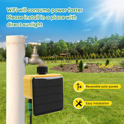 Solar Smart WiFi irrigatie controller met app regensensor