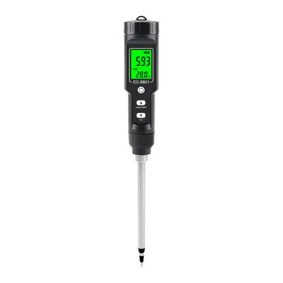 EG-8801 Bodemmeter Draagbaar digitaal scherm tuinbouwgewassen EG-zoutgronddetector voor huishoudelijke potgrondgewassen