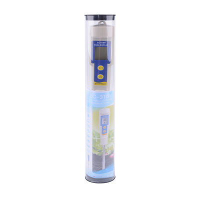Grond EC & Temperatuur Tester - 2-in-1 waterdichte meter met 0,00 - 4,00 mS/cm bereik, voor tuinen/hydroponie/huisplanten