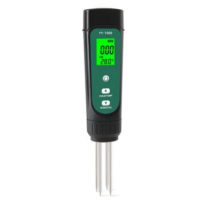 3-in-1 Grondtester Kit - EC (0.01-20.00ms/cm), Vocht & Temperatuurmeter voor Tuin & Hydrocultuur