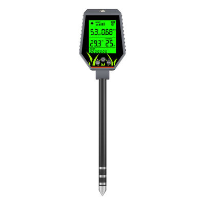 6-in-1 Grondtester Kit | Vocht/pH/Voedingsstoffen/Zonlicht/EC/Temperatuur Meter voor Tuin, Boerderij & Kamerplanten