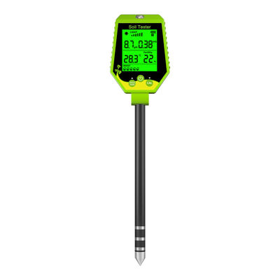 6-in-1 Grondtester Kit | Vocht/pH/Voedingsstoffen/Zonlicht/EC/Temperatuur Meter voor Tuin, Boerderij & Kamerplanten