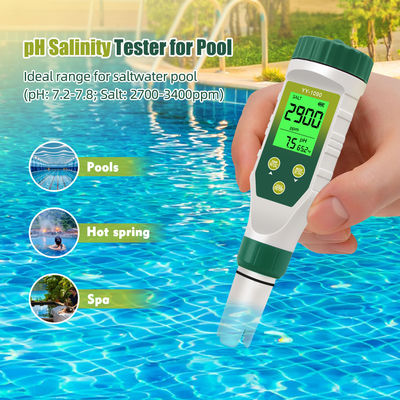 5 - In - 1 Waterkwaliteitstester PH/TDS/EC/Zoutgehalte/Temp Meter Voor Aquacultuur Drinkwater Lab