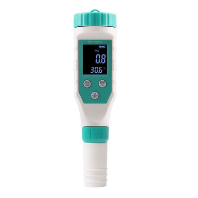 7 - in - 1 waterkwaliteitsmeter - FAC/pH/ORP/zoutgehalte/TDS/EC/tempmeter voor aquacultuur, thuis en laboratorium