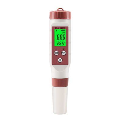 Smart 4-in-1 waterkwaliteitsmeter met Bluetooth - pH/TDS/EC/Temp Meter voor thuis, hydroponie en laboratorium