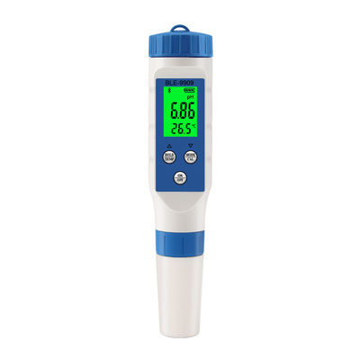 Smart 5-in-1 Bluetooth Waterkwaliteitstester - pH/TDS/EC/Zout/Temp Meter voor Thuis, Aquacultuur & Hydrocultuur