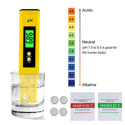 Hoogprecisie PH02-testpen voor nauwkeurige pH-meting in aquatische omgevingen PH-bereik 0,01-14,00pH