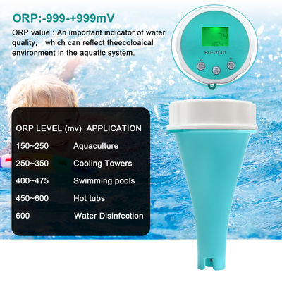 Digitale wateranalysator met meerdere parameters pH/EC/TDS/CL/ORP/Temp Meter Slimme 6-in-1-waterkwaliteitsmeter voor zwembad