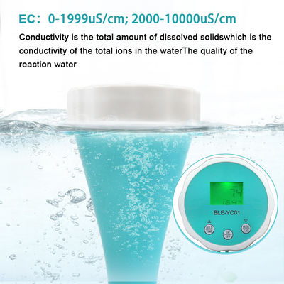 Digitale wateranalysator met meerdere parameters pH/EC/TDS/CL/ORP/Temp Meter Slimme 6-in-1-waterkwaliteitsmeter voor zwembad