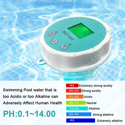 Digitale wateranalysator met meerdere parameters pH/EC/TDS/CL/ORP/Temp Meter Slimme 6-in-1-waterkwaliteitsmeter voor zwembad