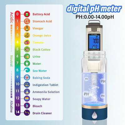 All-in-one PH/ORP/waterstof/temperatuur waterkwaliteitsanalysator Watertester
