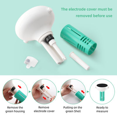 Draadloze Zigbee WiFi waterdichte drijvende pH-meter met zonne-energie voor zwembaden