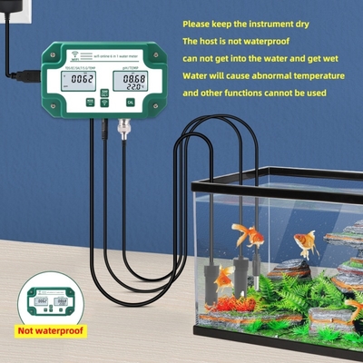 Tuya WiFi Data Logger voor TDS EC PH Zoutgehalte GS en Temperatuur Monitoring Hoge Gevoeligheid Niveaus