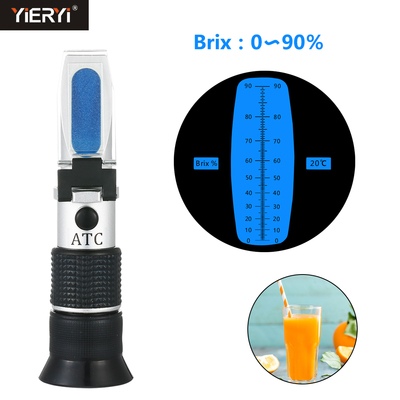 Optische Brix-refractometer 0-90 voor het meten van honing, vruchtensappen en dranken