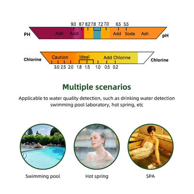 CL2 Tester 2 In 1 Waterkwaliteit PH & Chloor PC-102 - High Precision Pool en Aquarium Tester